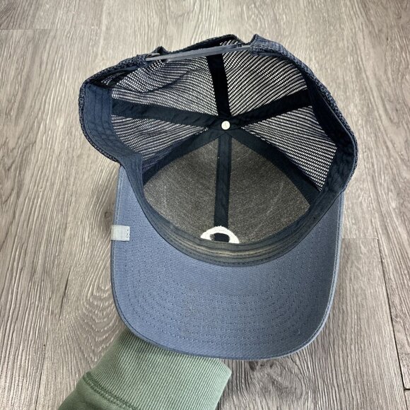 Travis Mathew Golf Snapback Trucker Hat Ball Cap Embroidered Blue Embroidery - Picture 7 of 9